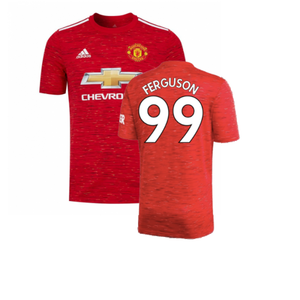 Manchester United 2020-21 Third Shirt (L) (Very Good) (FERGUSON 99)_0