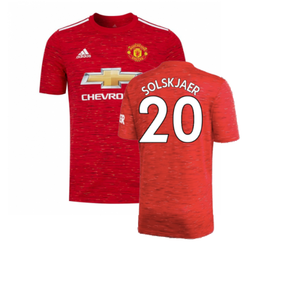 Manchester United 2020-21 Home Shirt (Excellent) (SOLSKJAER 20)_0