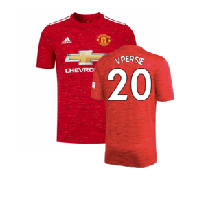 Manchester United 2020-21 Home Shirt (L) (Excellent) (V.PERSIE 20)_0