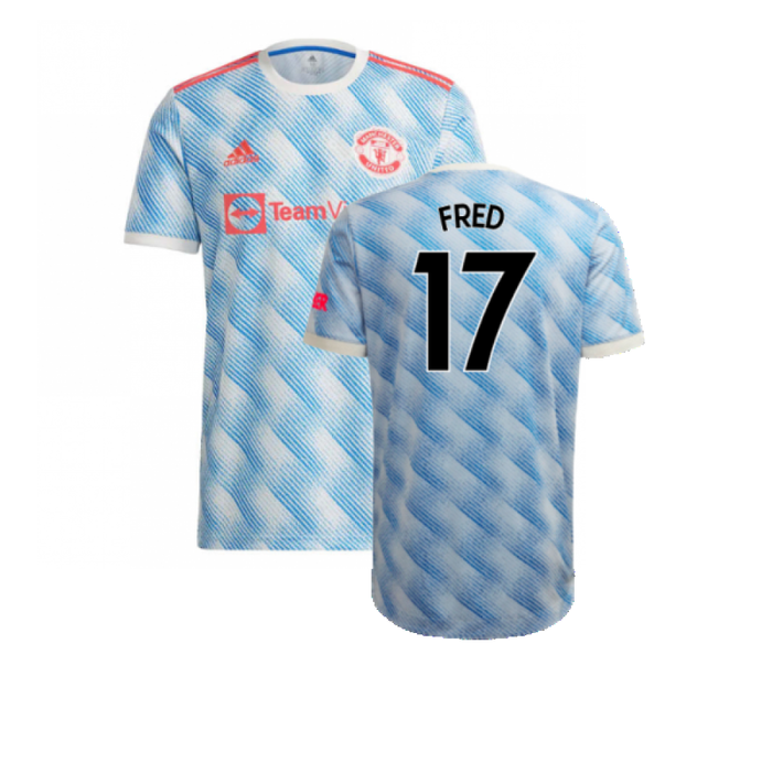 Manchester United 2021-22 Away Shirt (L) (Excellent) (FRED 17)