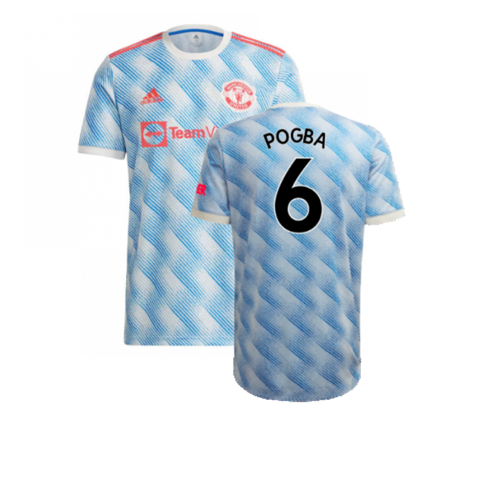 Manchester United 2021-22 Away Shirt (L) (Excellent) (POGBA 6)