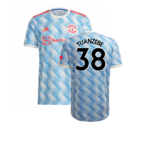 Manchester United 2021-22 Away Shirt (L) (Excellent) (TUANZEBE 38)_0