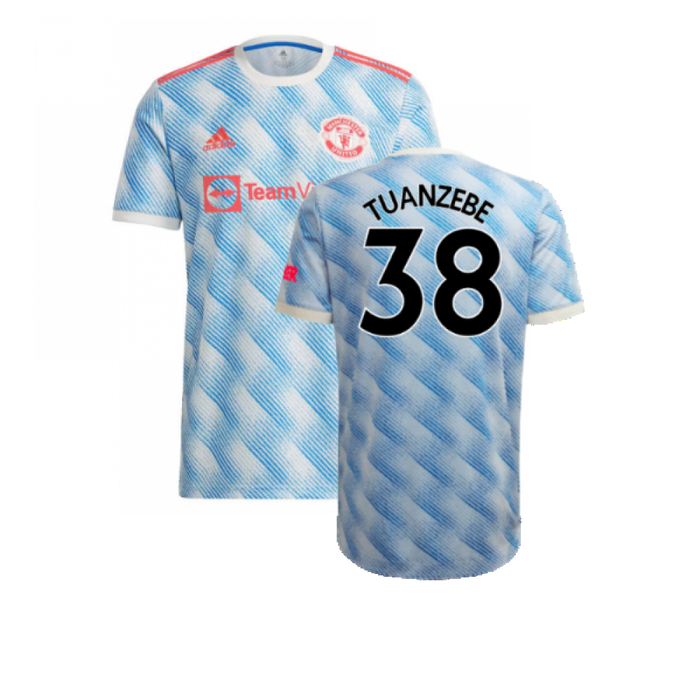 Manchester United 2021-22 Away Shirt (L) (Excellent) (TUANZEBE 38)