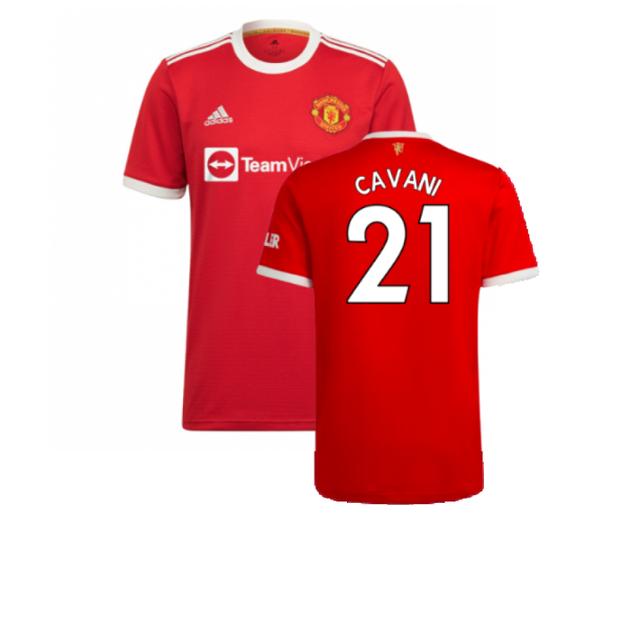 Manchester United 2021-22 Home Shirt (XL) (Good) (CAVANI 21)