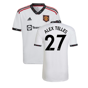 Manchester United 2022-23 Away Shirt (MB 11-12) (Mint) (ALEX TELLES 27)_0