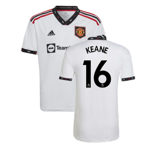 Manchester United 2022-23 Away Shirt (MB 11-12) (Mint) (KEANE 16)_0