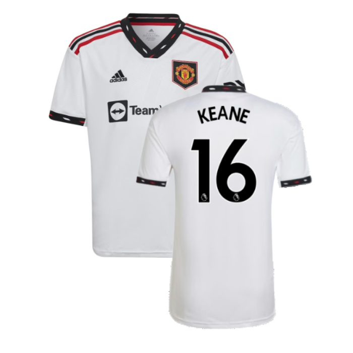 Manchester United 2022-23 Away Shirt (MB 11-12) (Mint) (KEANE 16)