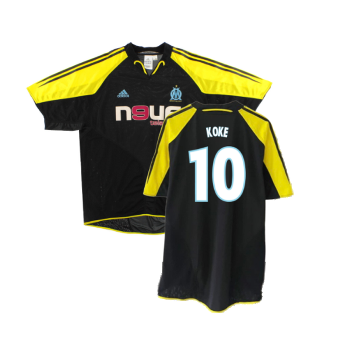 Marseille 2004-05 Third Shirt (Excellent) (Koke 10)