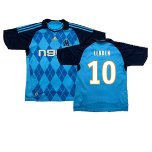 Marseille 2008-09 Away Shirt (L) (Excellent) (ZENDEN 10)_0