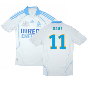 Marseille 2008-09 Home Shirt (S) (Excellent) (DROGBA 11)_0