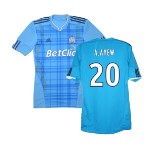 Marseille 2010-11 Away Shirt (M) (Excellent) (A.Ayew 20)_0