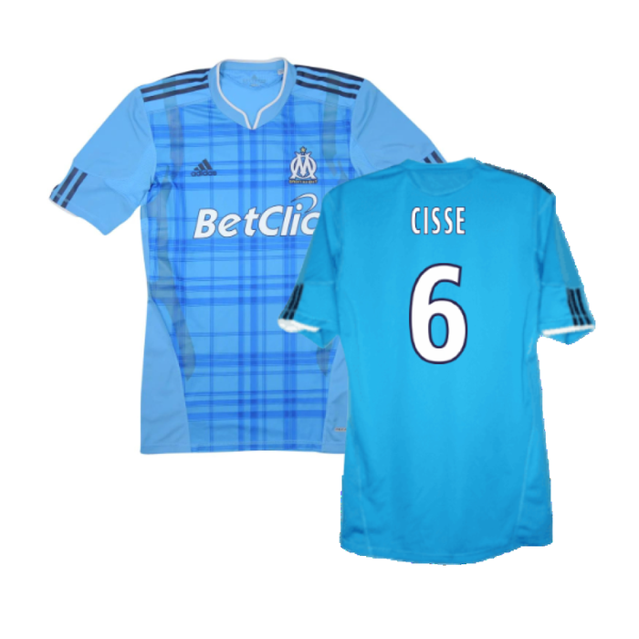 Marseille 2010-11 Away Shirt (S) (Excellent) (Cisse 6)