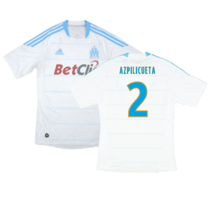 Marseille 2010-11 Home Shirt (S) (Very Good) (Azpilicueta 2)_0