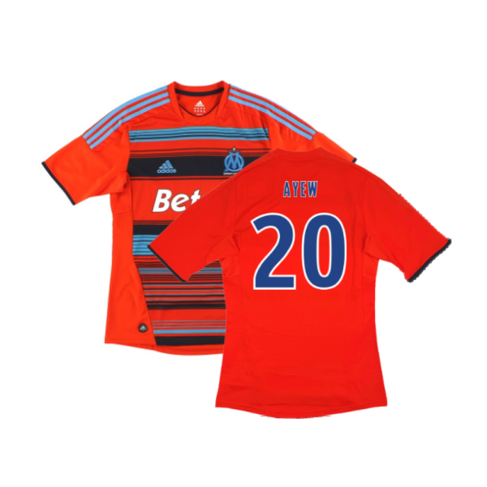 Marseille 2011-12 Third Shirt (Excellent) (Ayew 20)