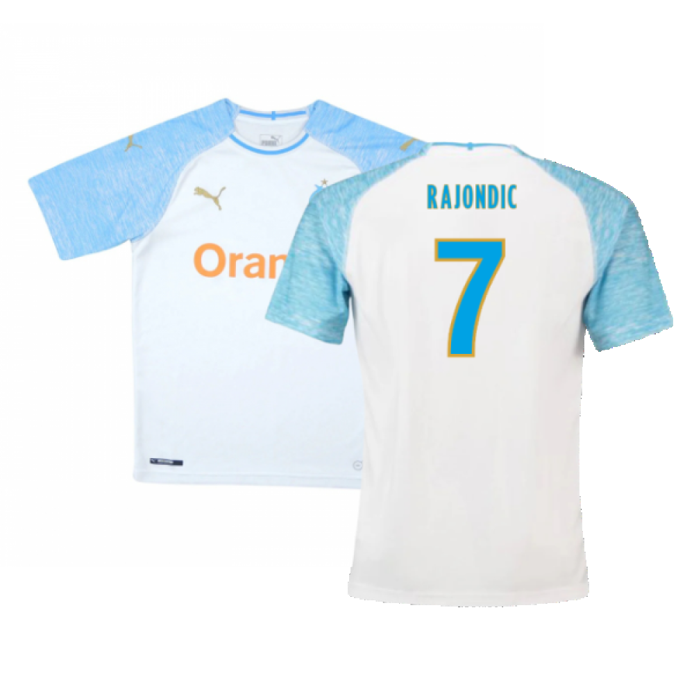 Marseille 2018-19 Home Shirt (XS) (Very Good) (Rajondic 7)_0