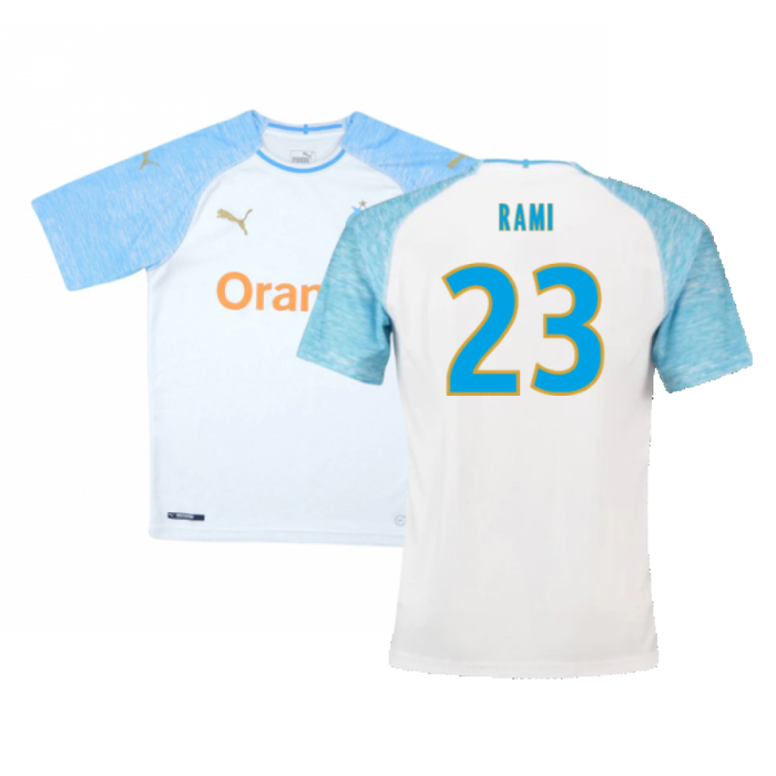 Marseille 2018-19 Home Shirt (XS) (Very Good) (Rami 23)