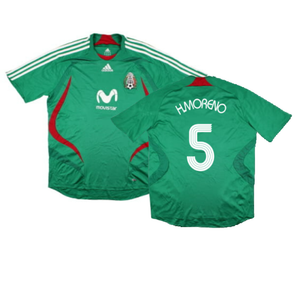 Mexico 2007-08 Home Shirt (L) (Excellent) (H.Moreno 5)_0