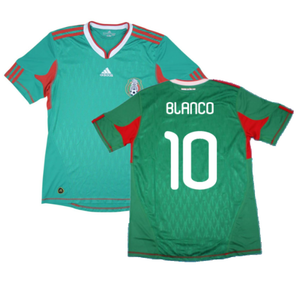 Mexico 2010-11 Home Shirt (2XL) (Very Good) (Blanco 10)_0