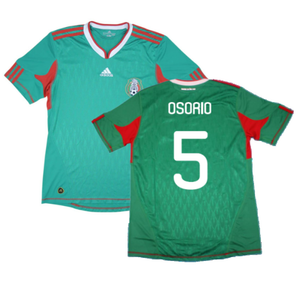 Mexico 2010-11 Home Shirt (2XL) (Very Good) (Osorio 5)_0