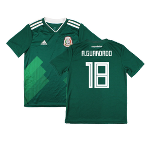 Mexico 2018-19 Home Shirt (Mint) (A.Guardado 18)_0