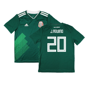 Mexico 2018-19 Home Shirt (Mint) (J.Aquino 20)_0