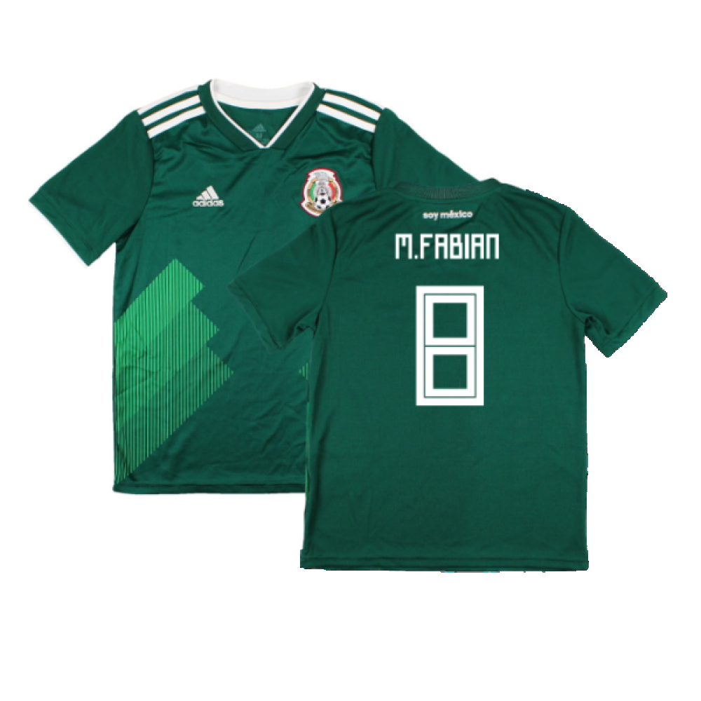 Mexico 2018-19 Home Shirt (Mint) (M.Fabian 8)_0