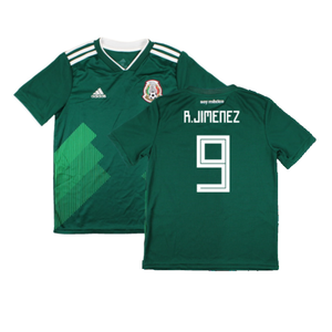 Mexico 2018-19 Home Shirt (Mint) (R.Jimenez 9)_0