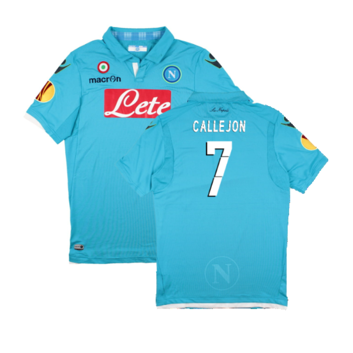 Napoli 2014-15 European Home Shirt (XL) (Excellent) (CALLEJON 7)