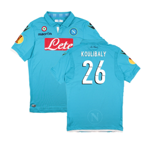 Napoli 2014-15 European Home Shirt (XL) (Excellent) (KOULIBALY 26)_0