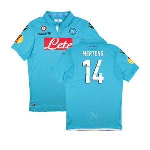 Napoli 2014-15 European Home Shirt (XL) (Excellent) (MERTENS 14)_0