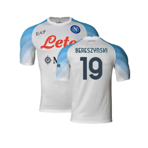 Napoli 2022-2023 Away Player Issue Shirt (XL) (Very Good) (Bereszynski 19)_0