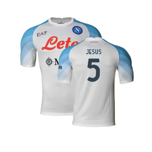 Napoli 2022-2023 Away Player Issue Shirt (XL) (Very Good) (Jesus 5)_0