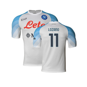 Napoli 2022-2023 Away Player Issue Shirt (XL) (Very Good) (Lozano 11)_0