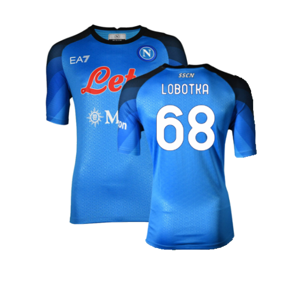 Napoli 2022-23 Home Shirt (M) (Good) (Lobotka 68)_0