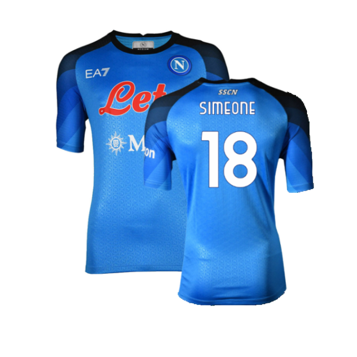 Napoli 2022-23 Home Shirt (M) (Excellent) (Simeone 18)