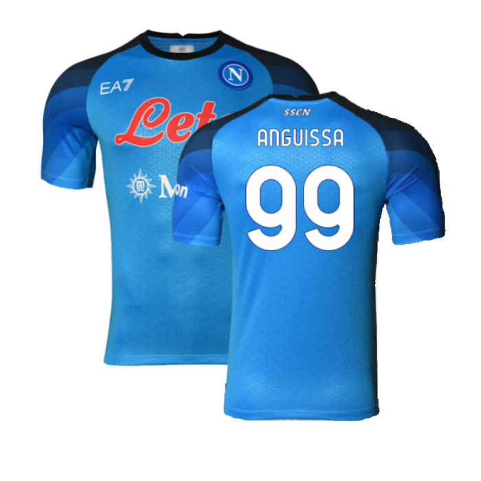 Napoli 2022-23 Player Issue Home Shirt (L) (Very Good) (Anguissa 99)