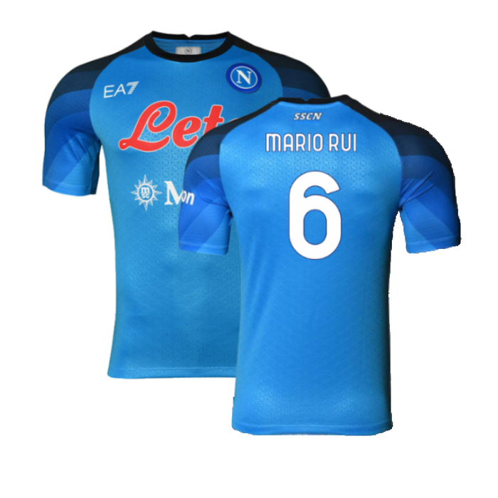 Napoli 2022-23 Player Issue Home Shirt (XL) (Fair) (Mario Rui 6)