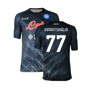 Napoli 2022-23 Third Shirt (L) (Good) (Kvaratskhelia 77)_0