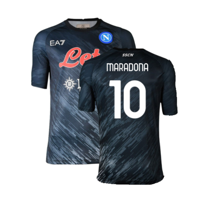 Napoli 2022-23 Third Shirt (M) (Excellent) (Maradona 10)