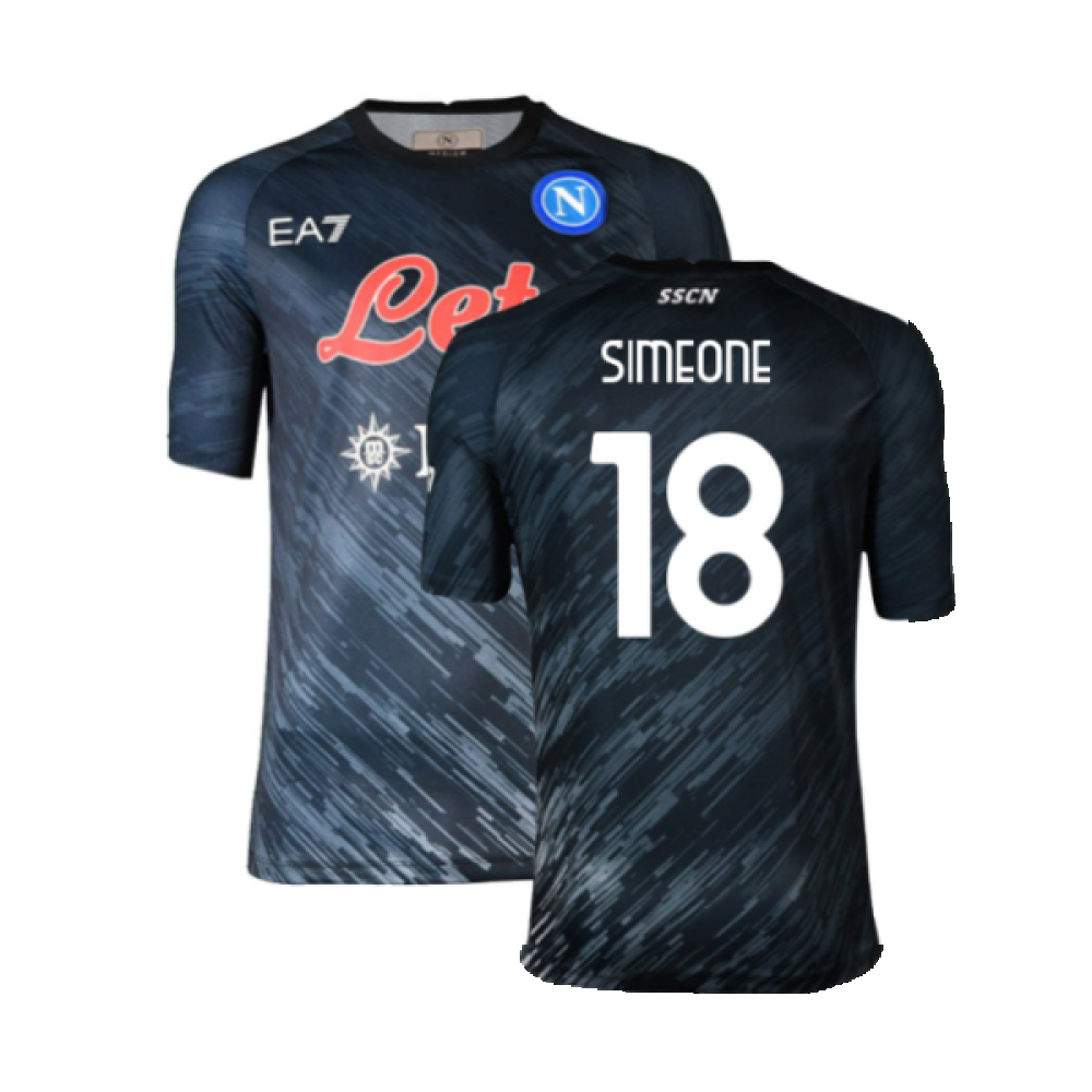 Napoli 2022-23 Third Shirt (L) (Excellent) (Simeone 18)_0