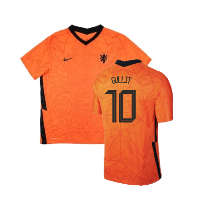 Netherlands 2020-22 Home Shirt (XXL) (Very Good) (GULLIT 10)