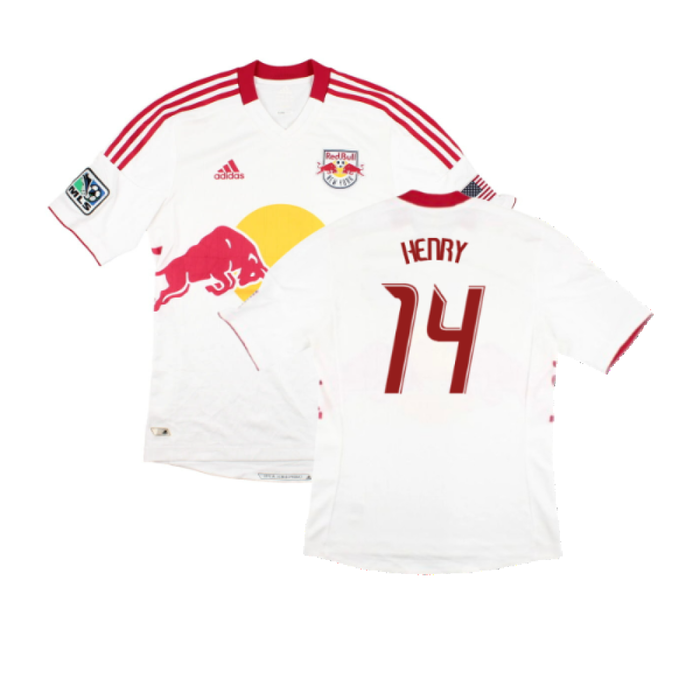 New York Red Bulls 2012 Home Shirt (M) (Very Good) (Henry 14)