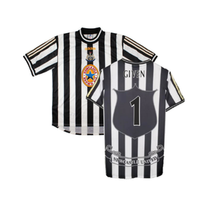 Newcastle United 1997-99 Home Shirt (XL) (Excellent) (Given 1)_0