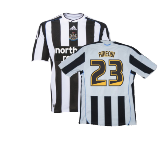 Newcastle United 2009-10 Home Shirt (S) (Excellent) (Ameobi 23)_0