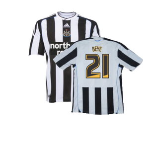 Newcastle United 2009-10 Home Shirt (S) (Excellent) (Beye 21)_0