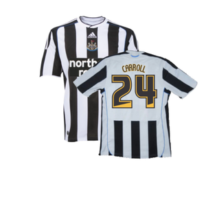 Newcastle United 2009-10 Home Shirt (S) (Excellent) (Carroll 24)_0