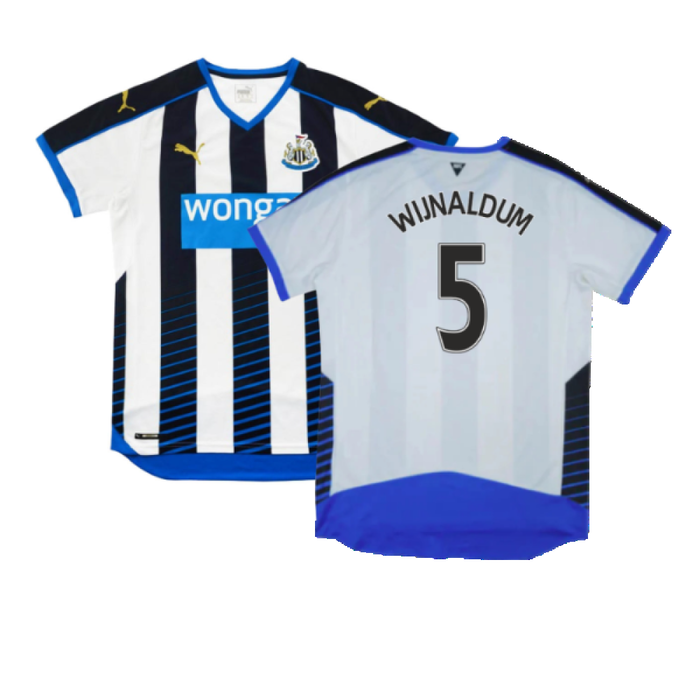 Newcastle United 2015-16 Home Shirt (S) (Excellent) (Wijnaldum 5)