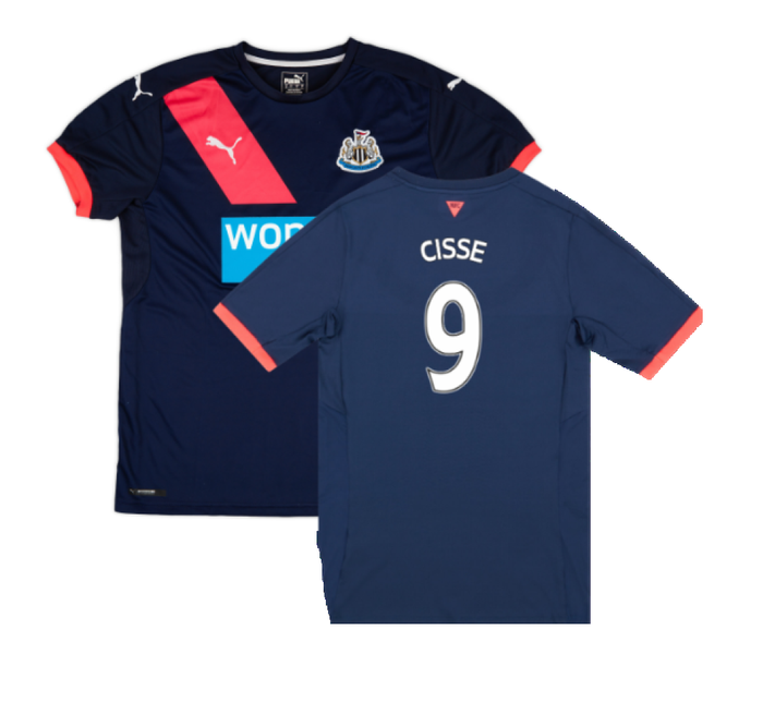 Newcastle United 2015-16 Third Shirt (S) (Very Good) (Cisse 9)