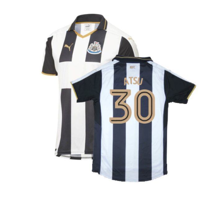 Newcastle United 2016-17 Sponsorless Home Shirt (M) (Excellent) (Atsu 30)