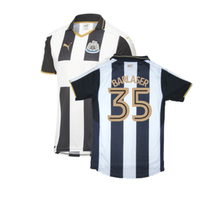 Newcastle United 2016-17 Sponsorless Home Shirt (M) (Excellent) (Barlaser 35)_0